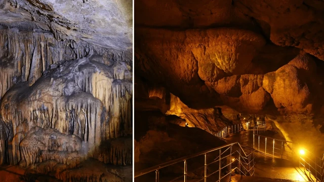 Rekor kırıyor: Yeraltı doğa harikasına turistler akın etti
