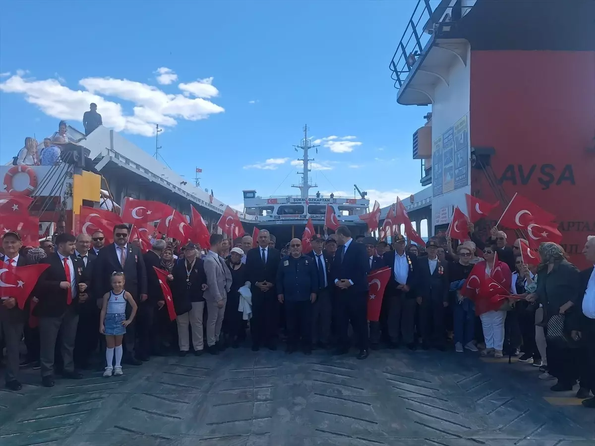 Tekirdağ’da Gaziler Günü dolayısıyla tekne turu düzenlendi