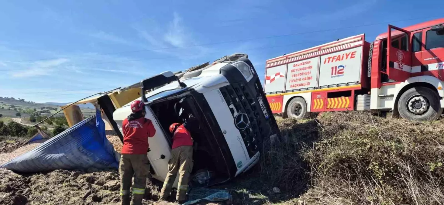 Balıkesir’de Trafik Kazası: Bir Kişi Yaralandı