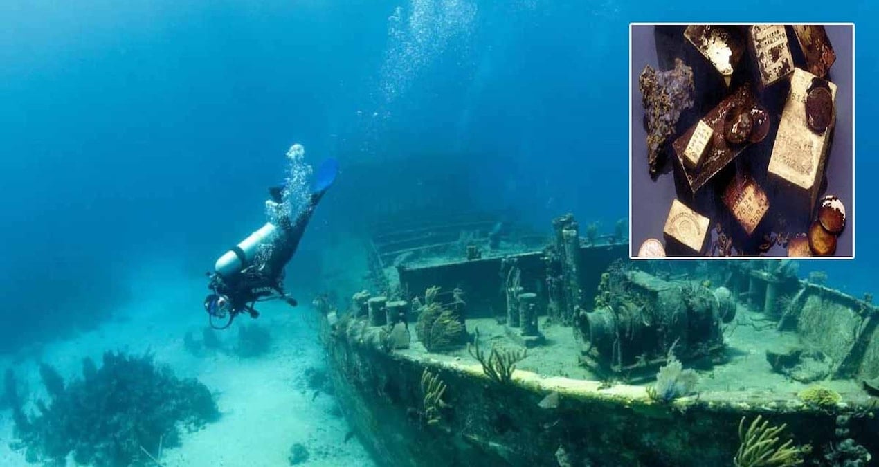 Değeri 124 milyar olan içi altın dolu 22 batık gemi bulundu: Define avcılarının yağmalamasından korkuyorlar