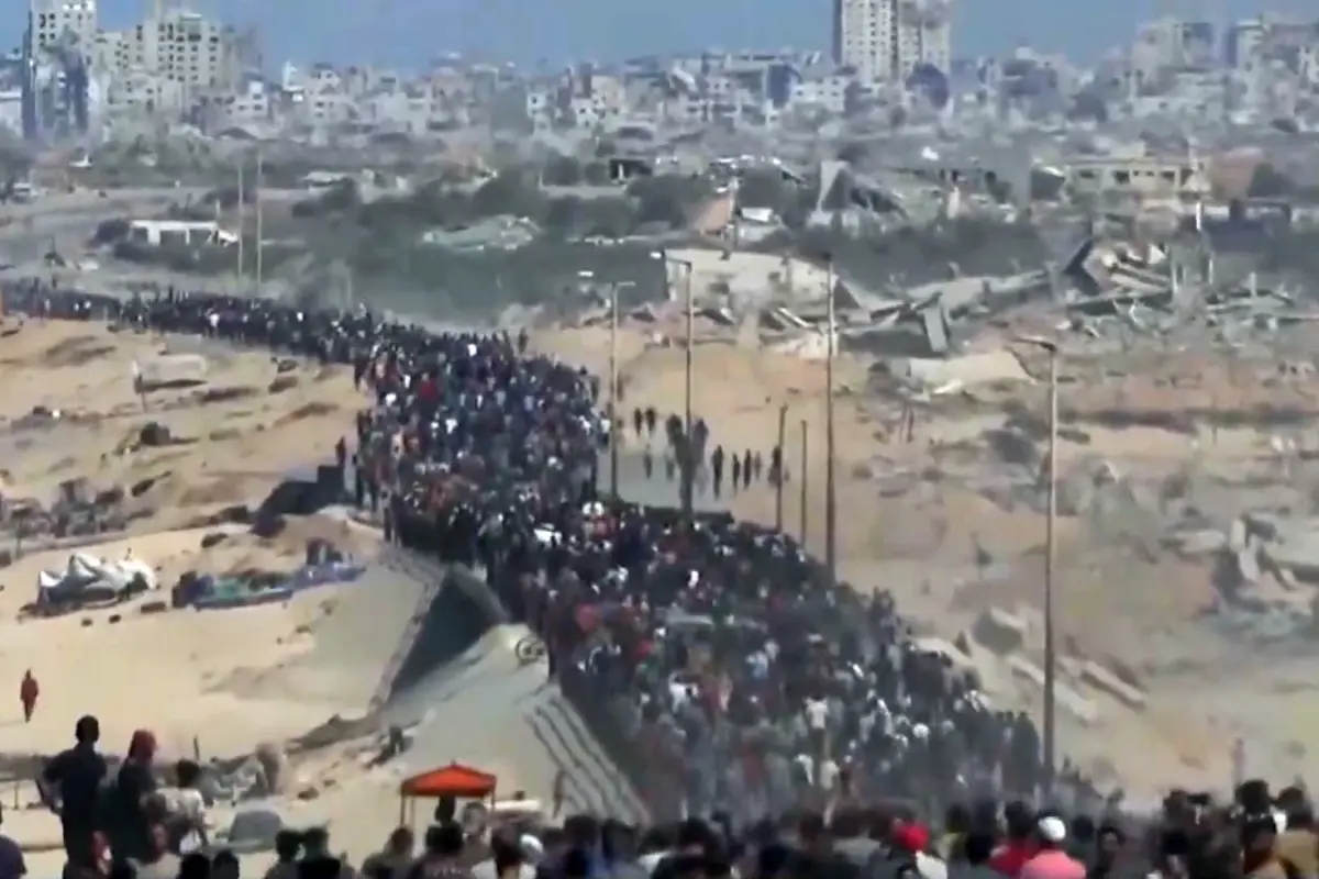 İsrail’in çekilmesi sonrası Gazzeliler evlerine dönmeye başladı