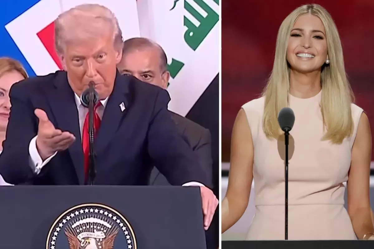 Trump’tan tarihi zirvede kızına unutamayacağı jest! Neredeyse zorla alkışlattı