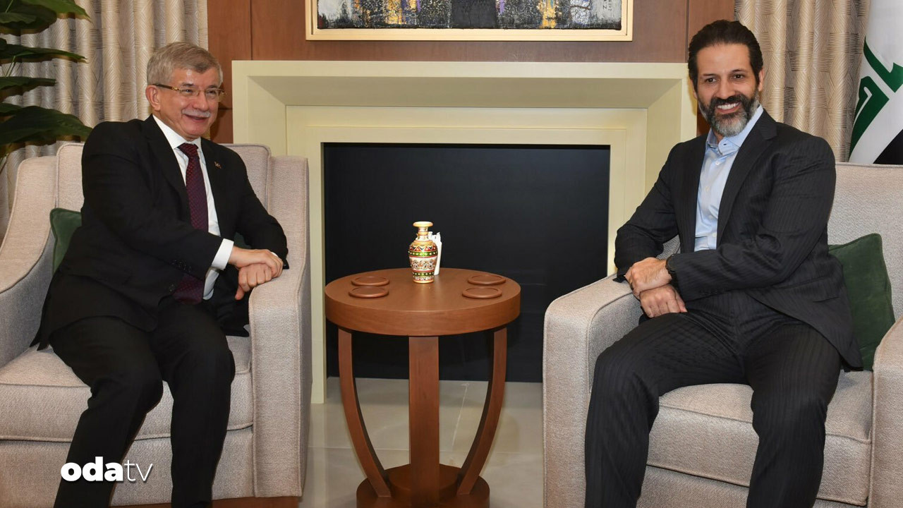 Davutoğlu Talabani ile görüştü