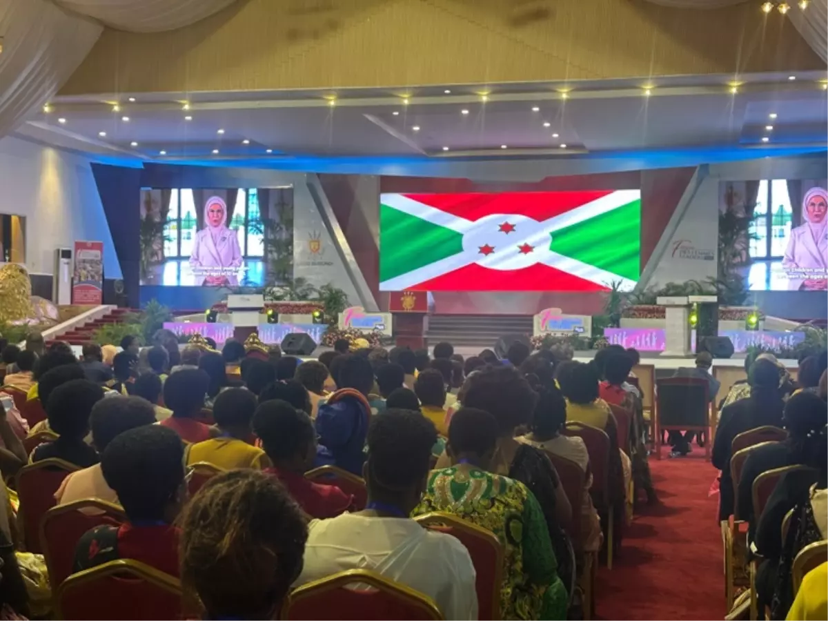 Emine Erdoğan, ‘Burundi 6’ncı Kadın Liderler Üst Düzeyli Forumu’na video mesaj gönderdi