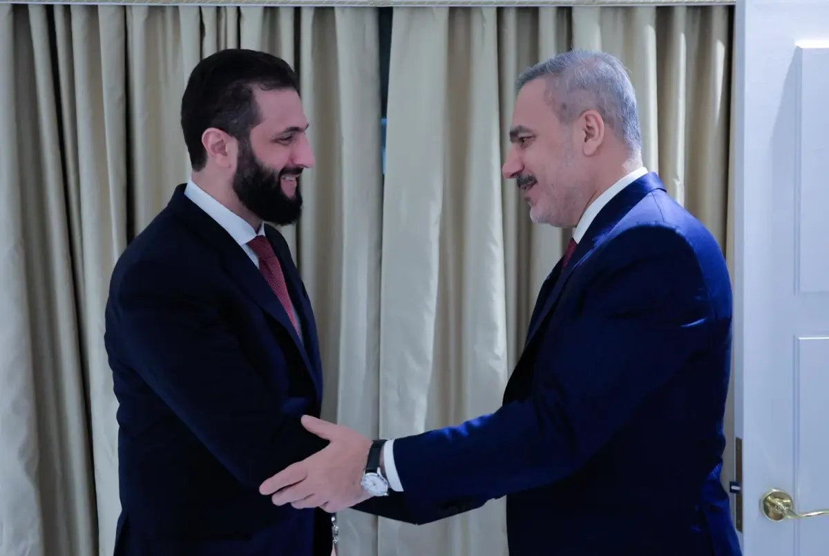 Hakan Fidan, Washington’da Suriye Cumhurbaşkanı ile Görüştü