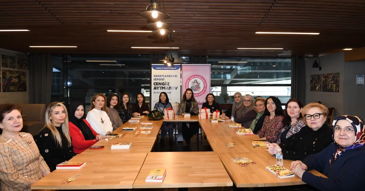 Bursa Osmangazi’de Cengiz Aytmatov’un ‘Elveda Gülsarı’sı kolektif okundu