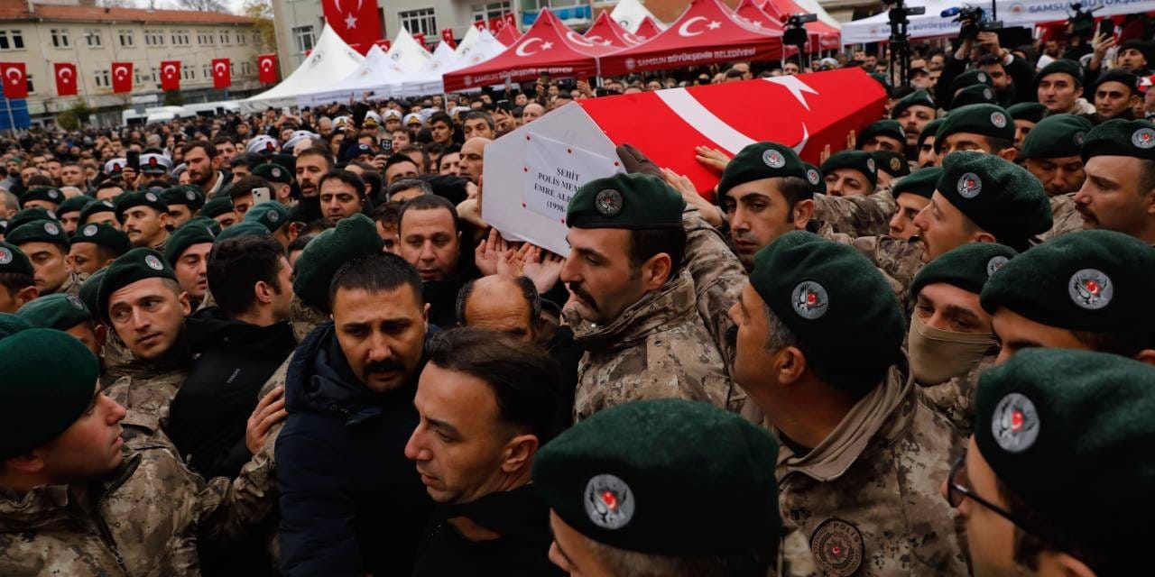 Şehit Emre Albayrak’ın naaşı Samsun’a götürüldü