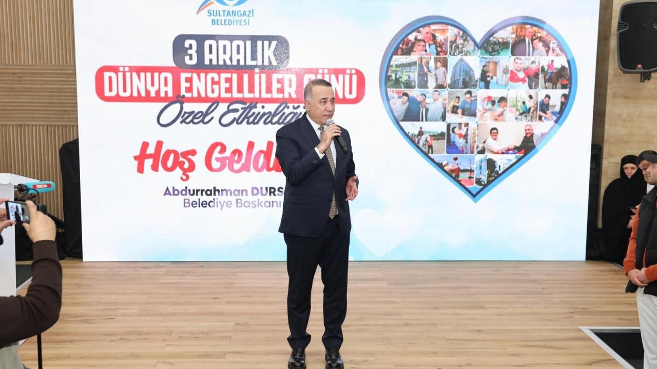 Sultangazi Belediyesi’nden engelli bireylere özel etkinlik